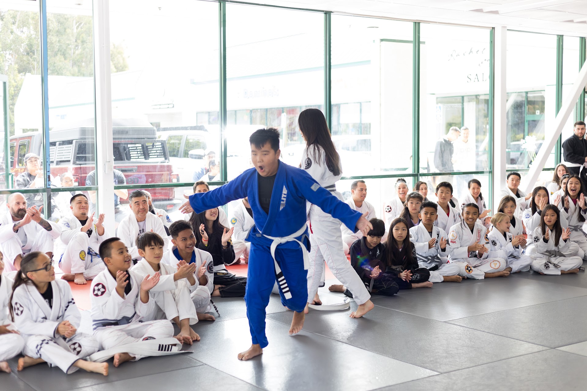 Alere kid having fun while progressing